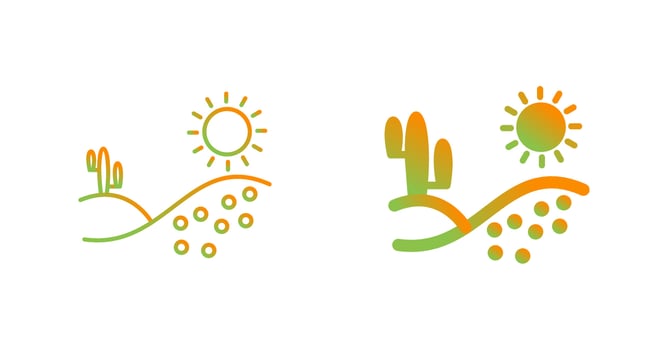 Desert Vector Icon