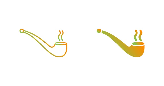 Smoking Pipe Vector Icon