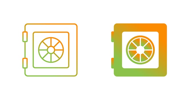 Vault Vector Icon