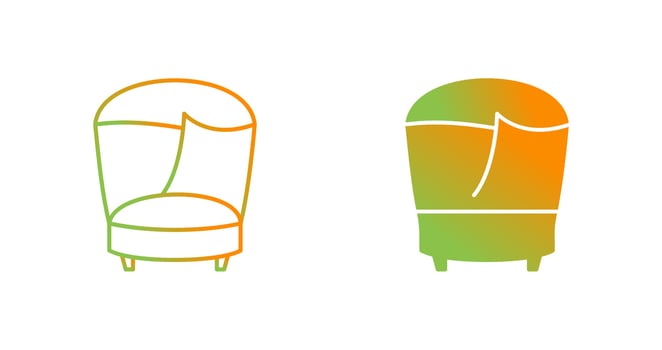 Lamp with stand Vector Icon
