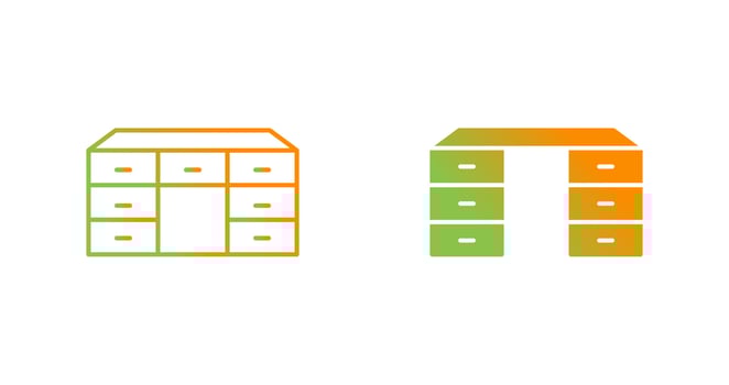 Shelves Cabinet Vector Icon