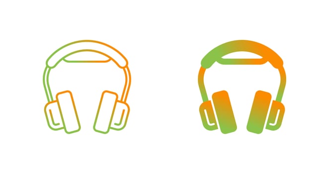 Headphones Vector Icon