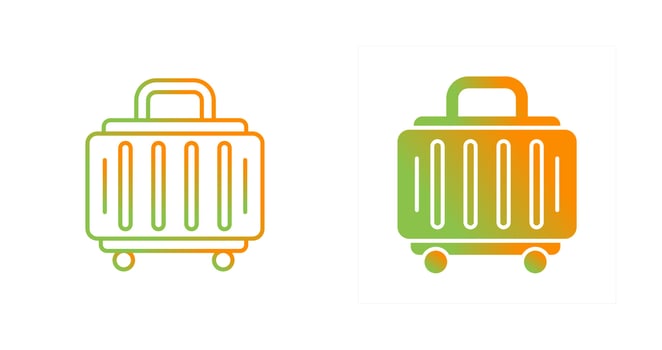 Baggage Vector Icon