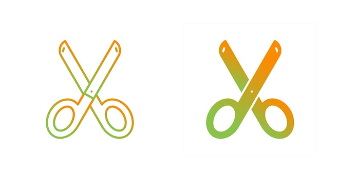 Scissor Vector Icon