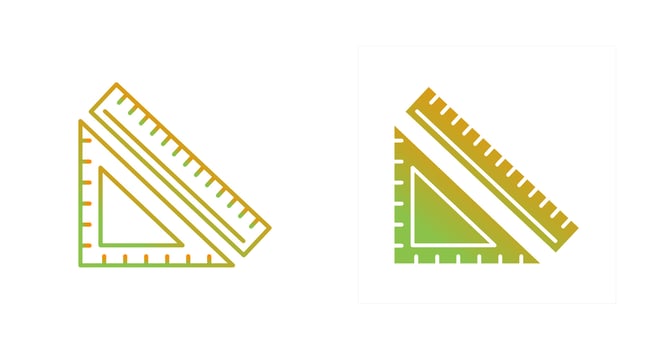 School Scale Vector Icon