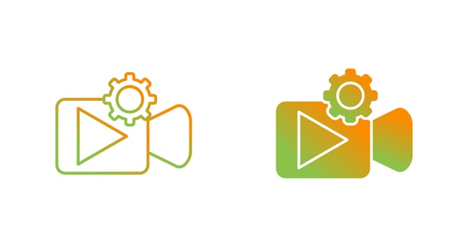 Video Mange Vector Icon