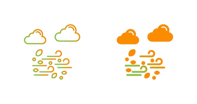 Wind Vector Icon