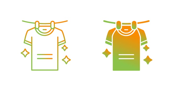 Drying Vector Icon