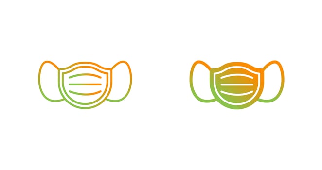 Face Mask Vector Icon