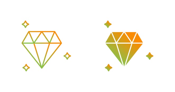 Diamond Vector Icon