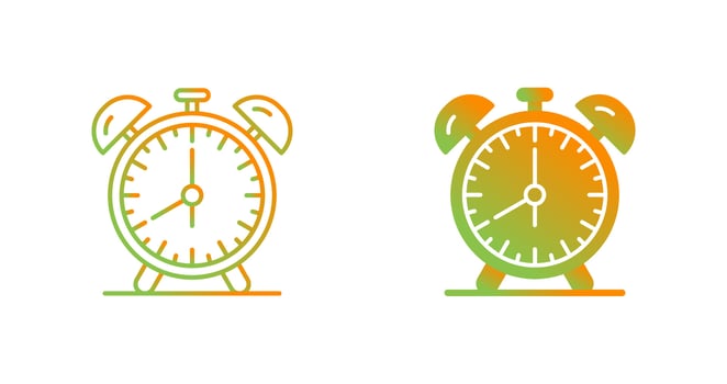 Alarm Clock Vector Icon