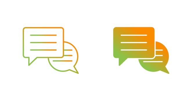 Conversation Vector Icon