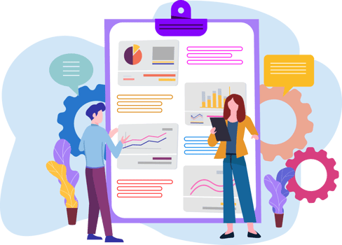 business infographic analysis. marketing data analysis. Marketing business solutions png