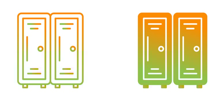 Locker Room Vector Icon