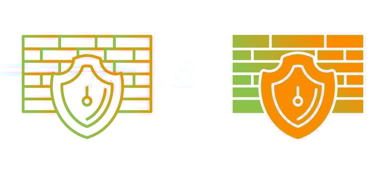 Firewall Vector Icon