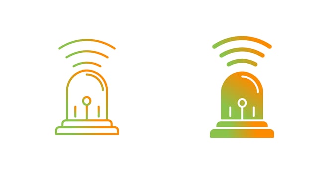 Signaling Vector Icon