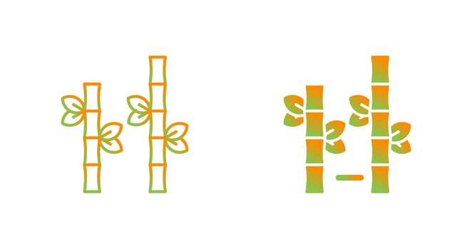 Bamboo Vector Icon