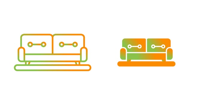 Sofa Vector Icon