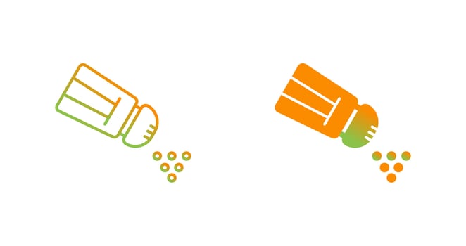 Salt Vector Icon