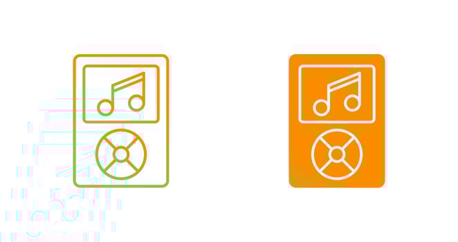 Music Player Vector Icon
