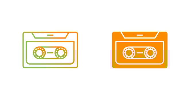 Cassette Vector Icon