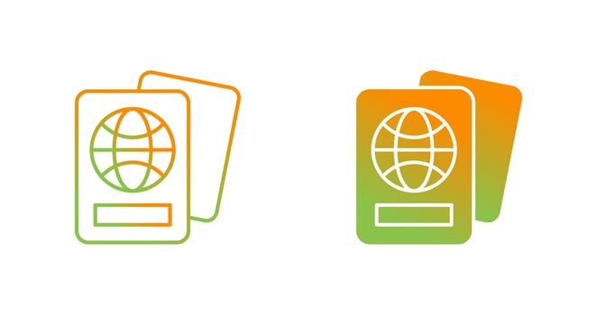 Passport Vector Icon