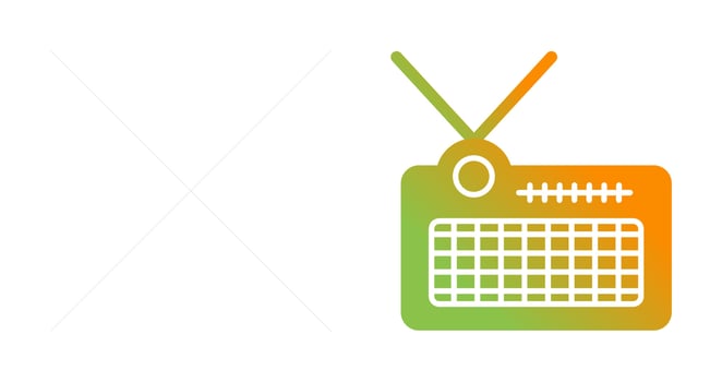 Radio Vector Icon
