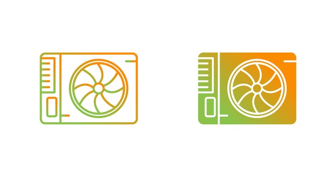 Fan Vector Icon