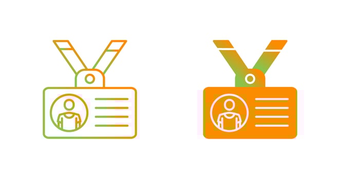 Id card Vector Icon