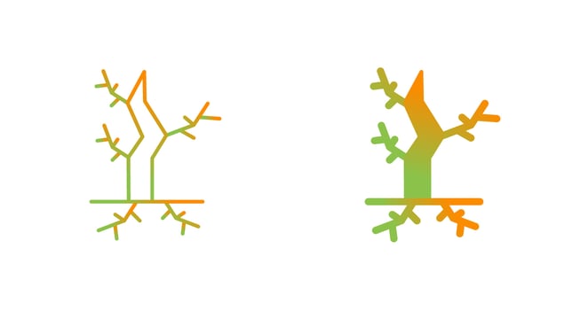 Dead Tree Vector Icon