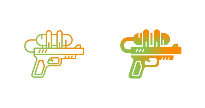 Water Gun Vector Icon