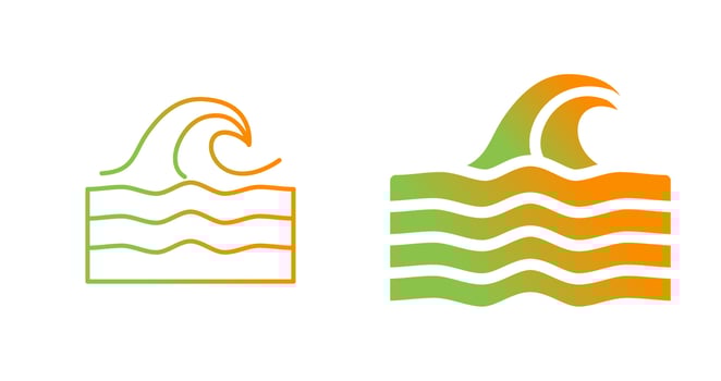 Sea Vector Icon