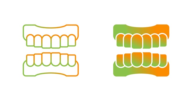 Denture Vector Icon