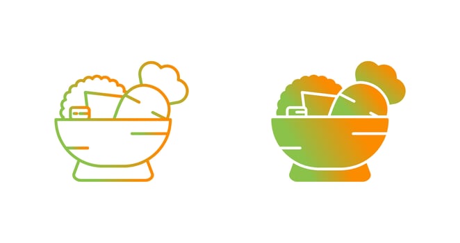 Salad Vector Icon