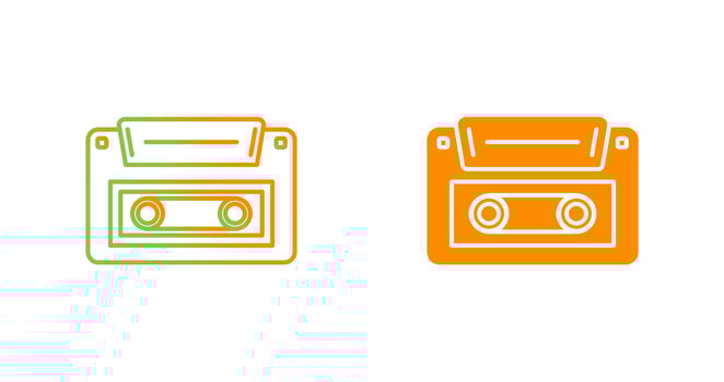 Tape Recorder Vector Icon