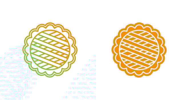 Apple Pie Vector Icon
