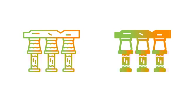 Luxor Temple Vector Icon