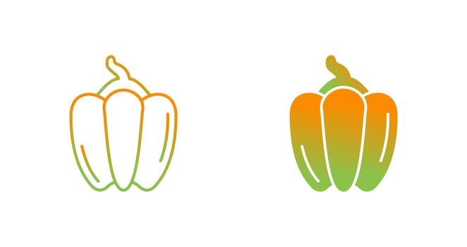 Pepper Vector Icon