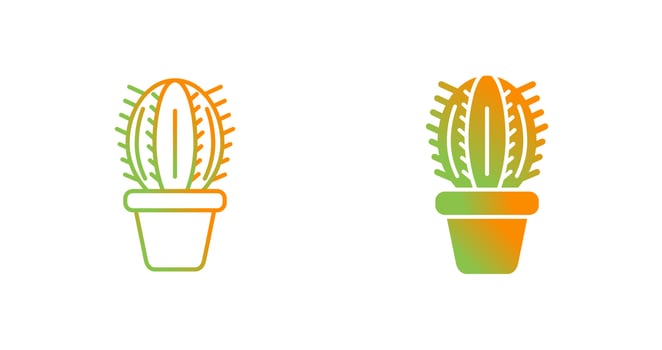 Cactus Vector Icon