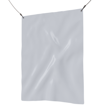 Blank banner flag png