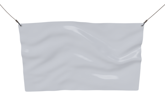 Blank banner flag png