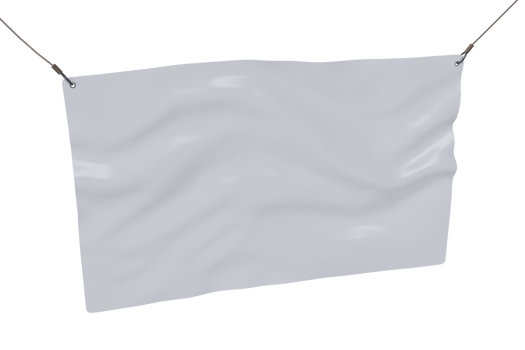 Blank banner flag png