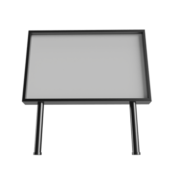 blank billboard. 3d render png
