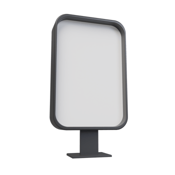 blank billboard. 3d render png