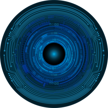 Modern Technology Eye Crop-out png