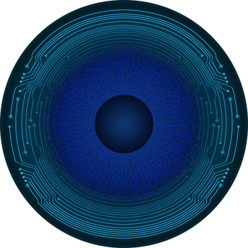Modern Technology Eye Crop-out png
