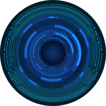 Modern Technology Eye Crop-out png