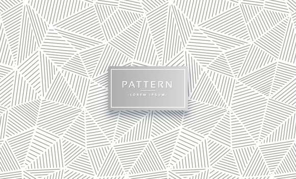 Abstract lines pattern in black and white background vector