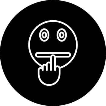 Quiet Vector Icon Style