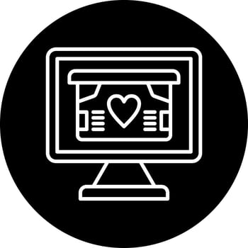 Online Donation Vector Icon Style
